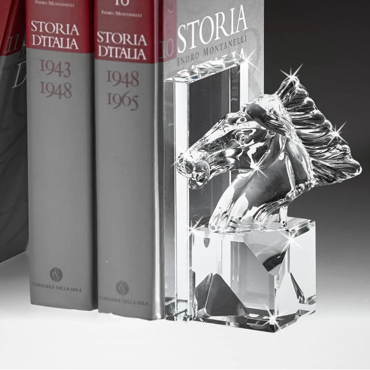 Crystal Bookends