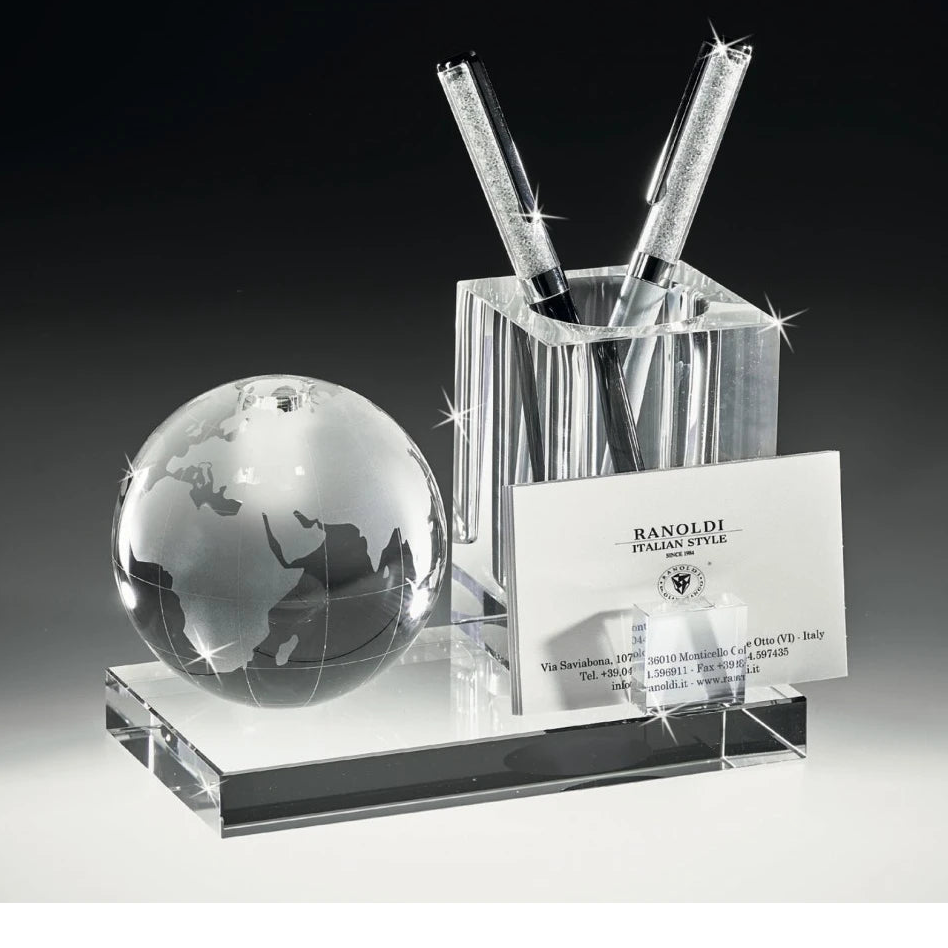 Crystal Desk Set