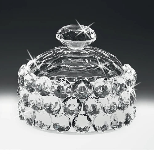 Luxury Crystal Jewellery Box