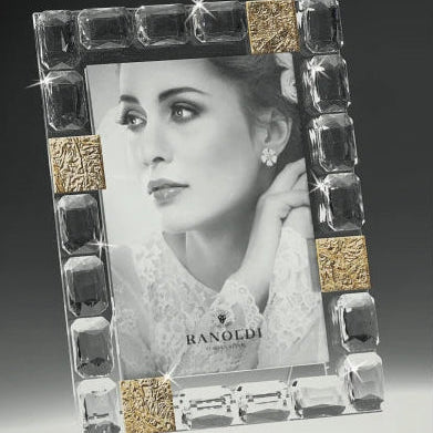 Mosaic Decorative Gold Leaf Frame
