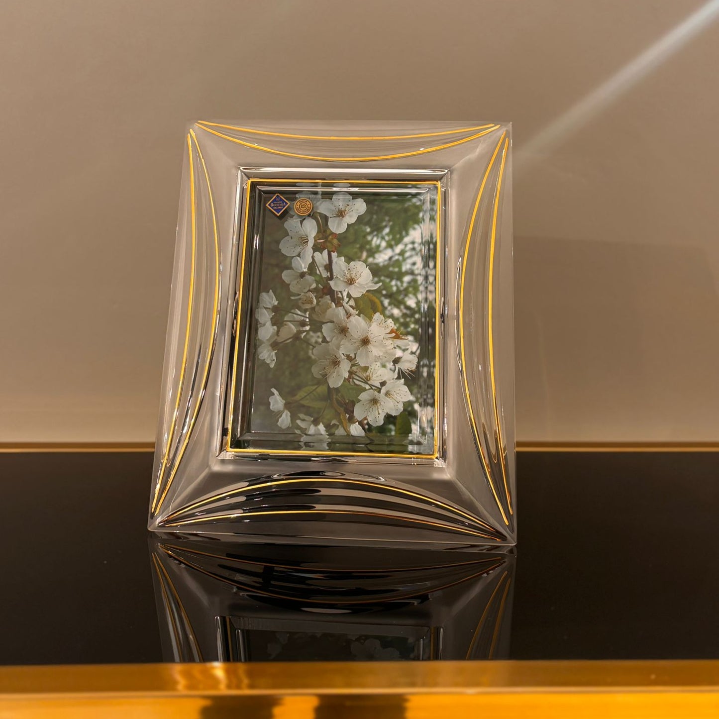 Photoframe Paloma With Gold Lines