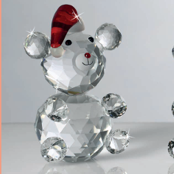 Large Crystal Teddy Bear