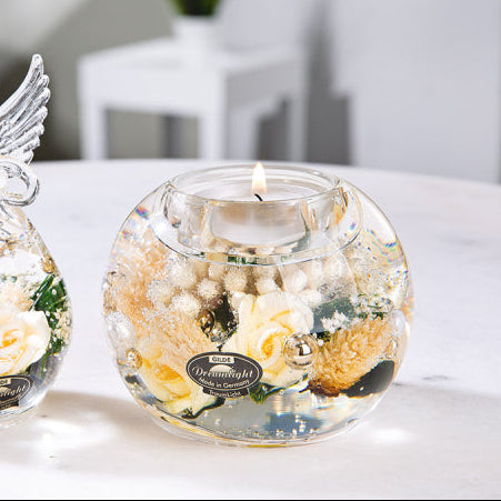 Glass Tealight Candle Holder