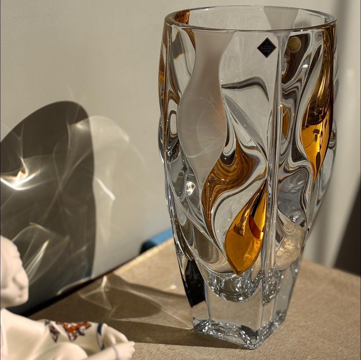 Bohemian Crystal Vases