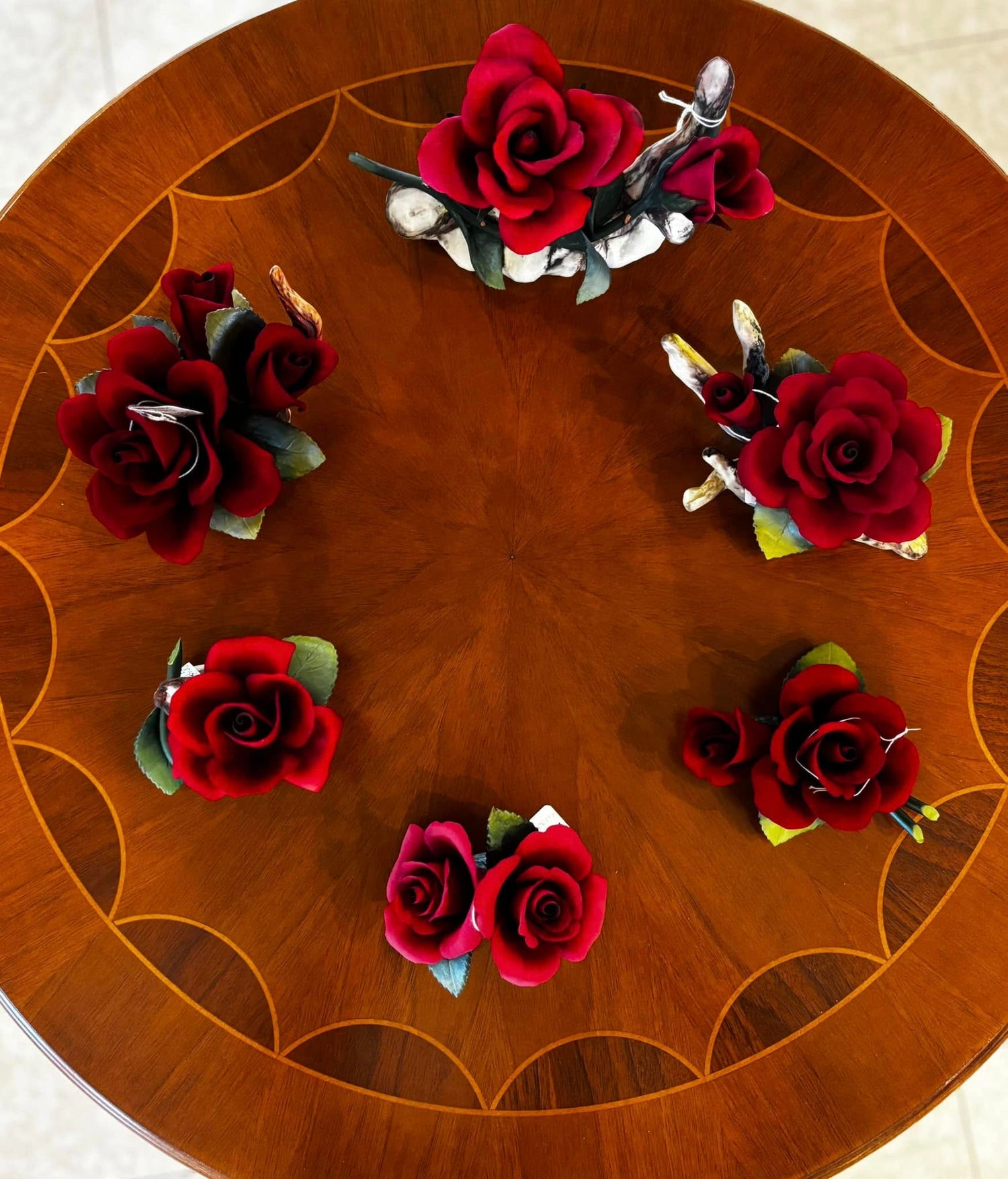 Capodimonte Porcelain Flowers