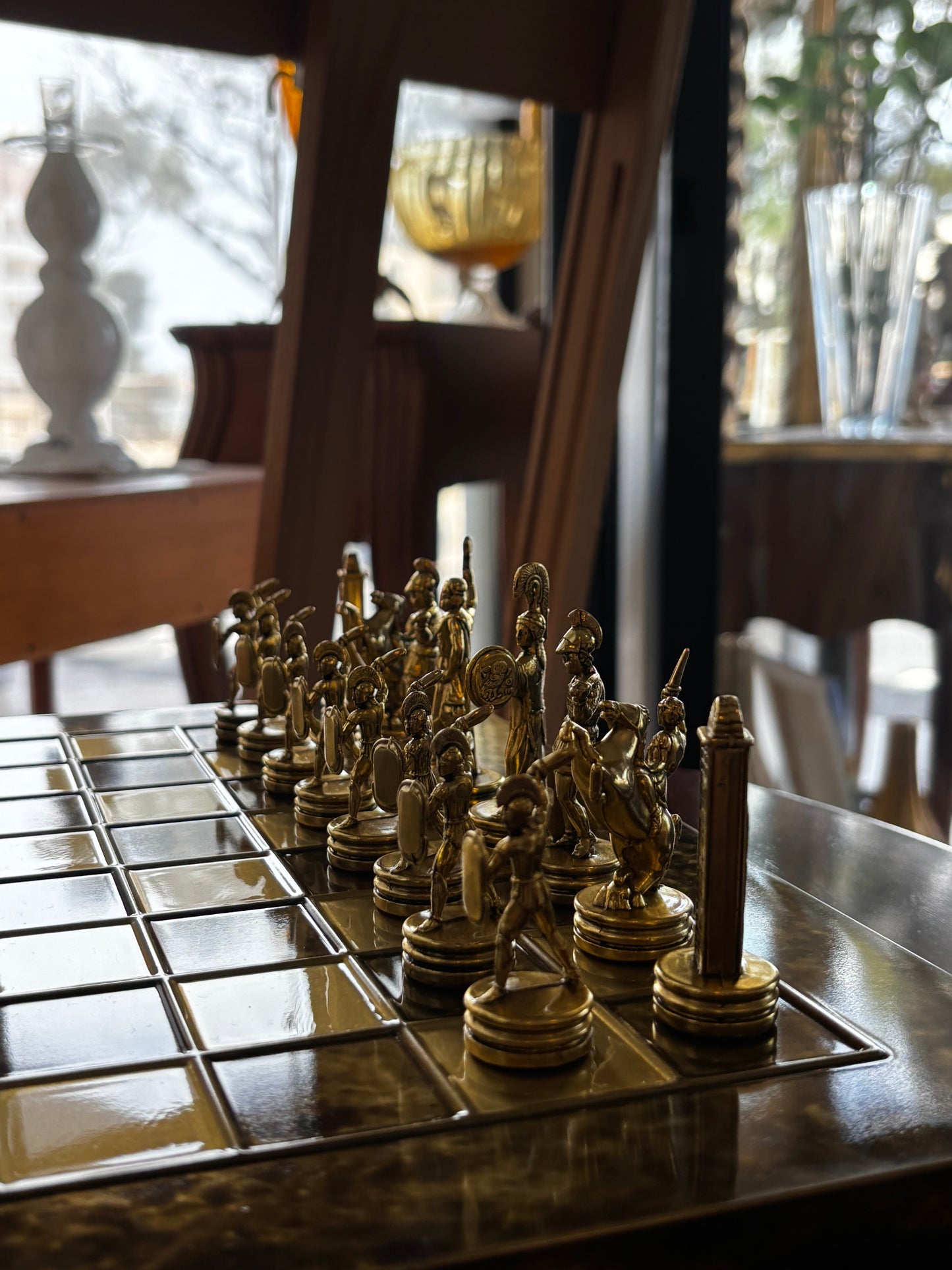 Gold Medium Chess Set