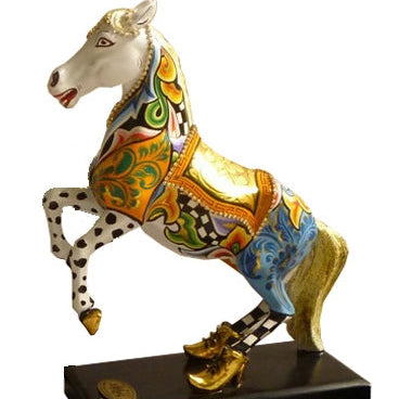 White Champion Horse