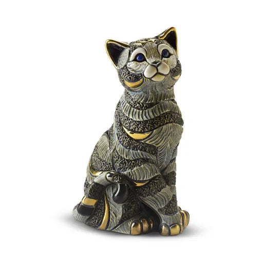 Striped Cat Blue