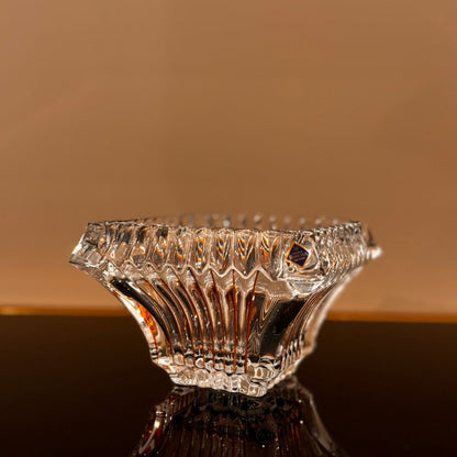 Prague Medium Bowl With Gold Lines