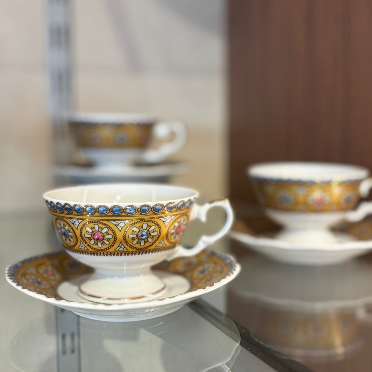 Limoges Porcelain & Gold Coffee Set