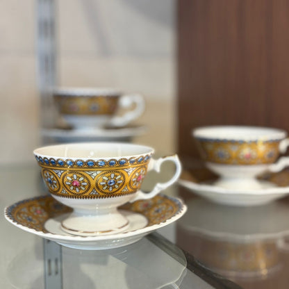 Limoges Porcelain & Gold Coffee Set