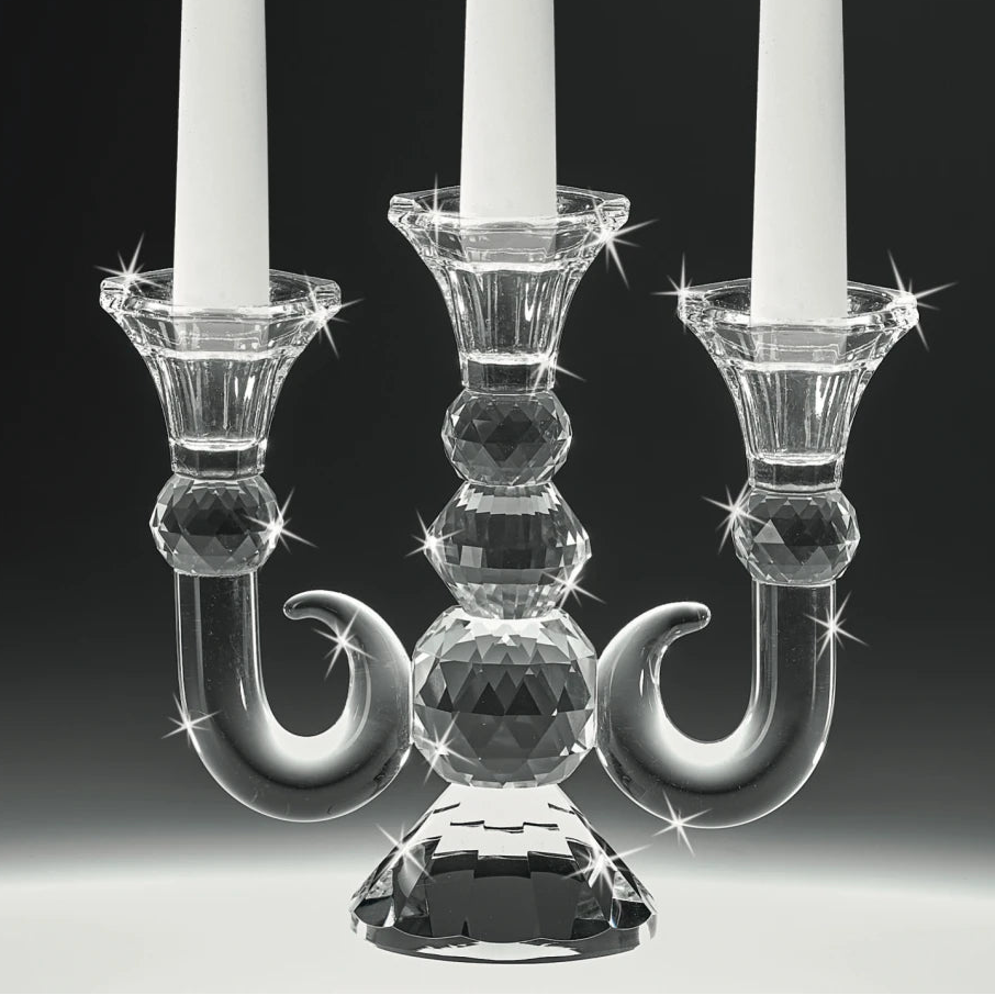 Three Flame Candle Holder