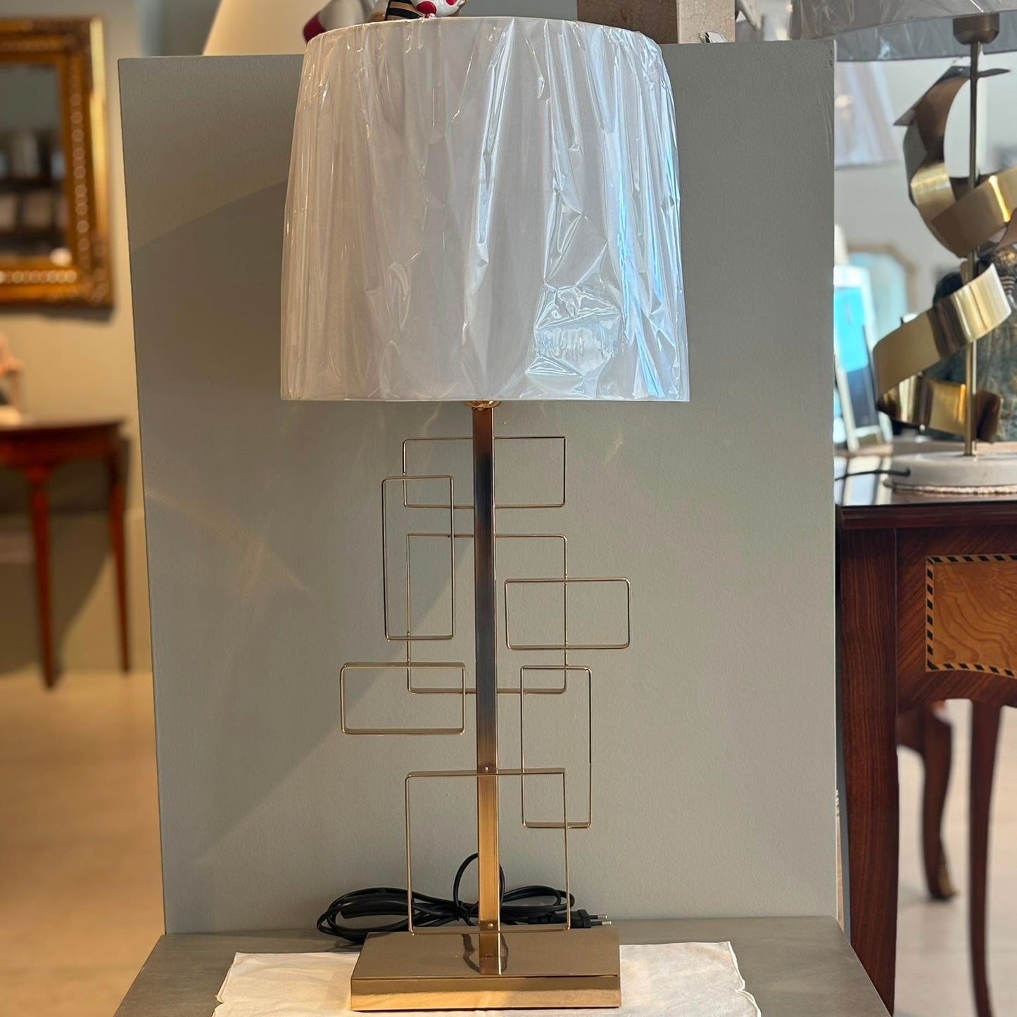Brushed Gold Table Lamp
