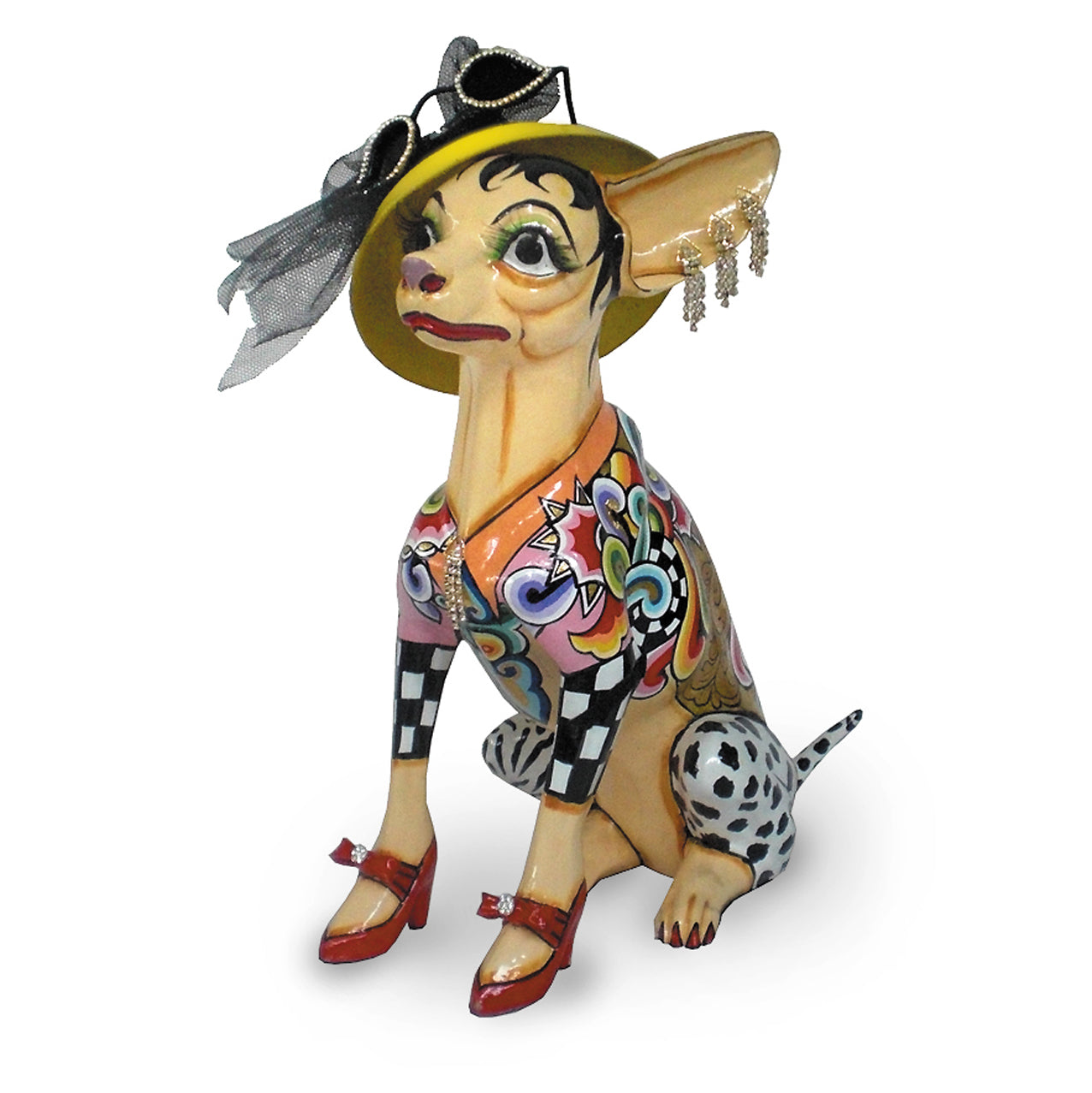 Frida Sitting Chihuahua