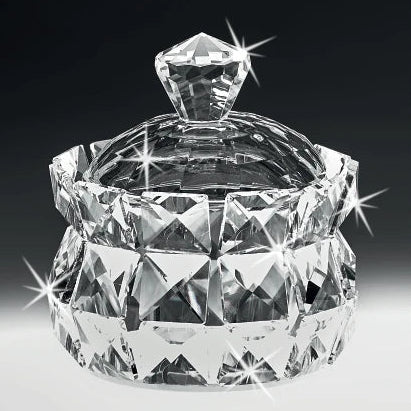 Elegant Crystal Keepsake Box