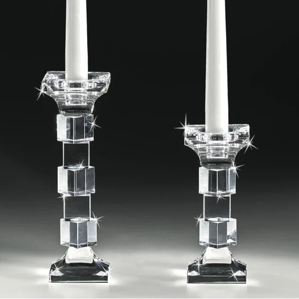 Decorative Crystal Candle Holder - Small