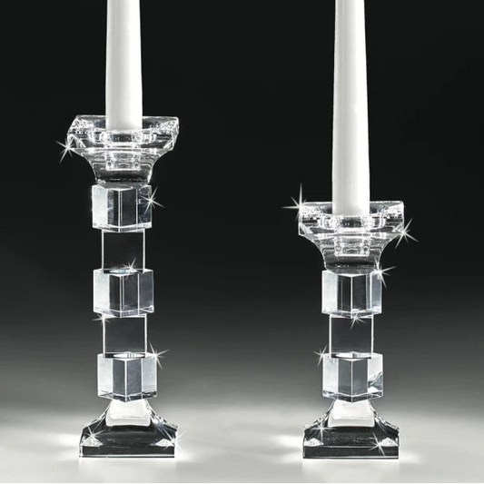 Decorative Crystal Candle Holder - Small