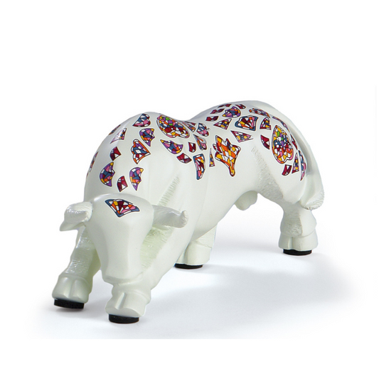 Bull White Décor (Small)
