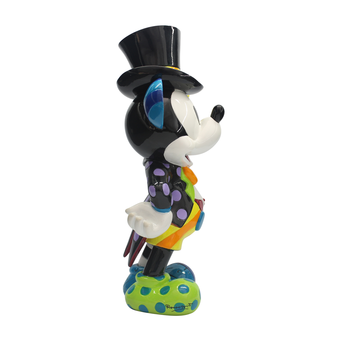 Mickey Mouse With Top Hat Figurine