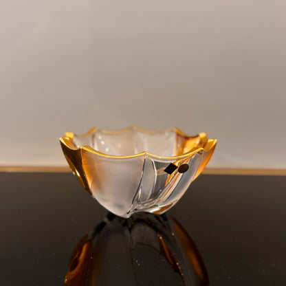Calypso Medium Bowl With Gold & Fond