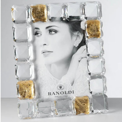 Decorative Mosaic Gold Leaf Frame