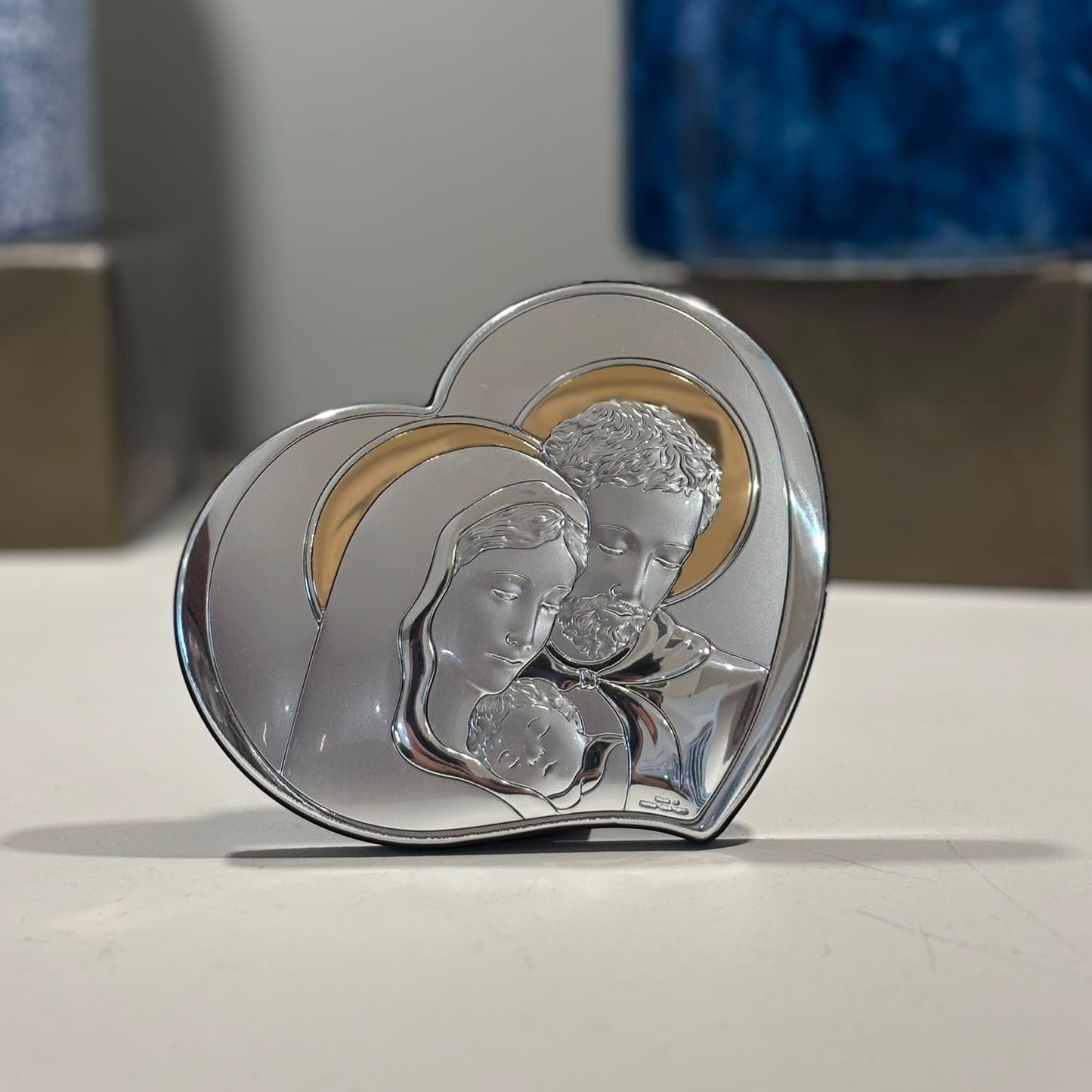 Holy Family Silver Icon