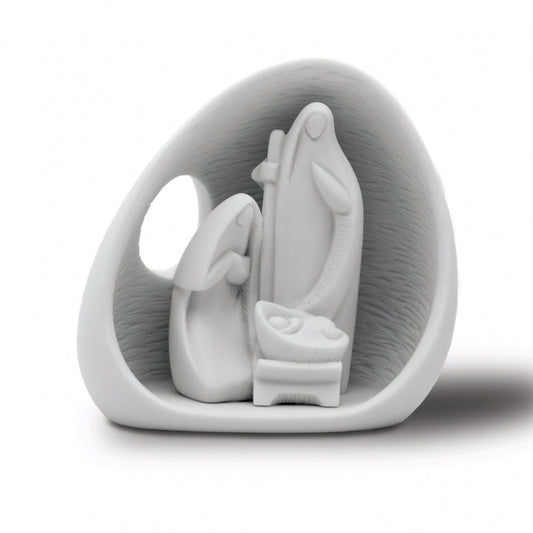 Worshipping The Child (With Manger) Mini