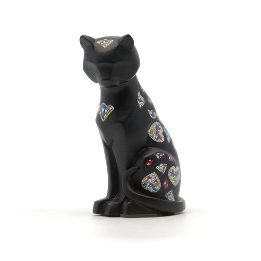 Mini Cat Black Décor
