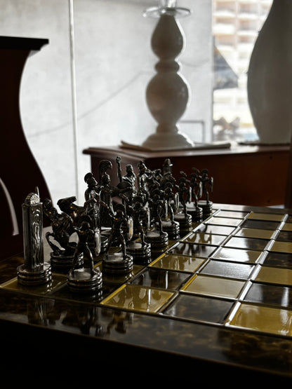 Gold Medium Chess Set