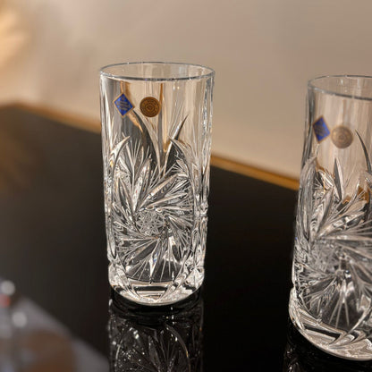 Set of 6 Pinwheel HB Glasses