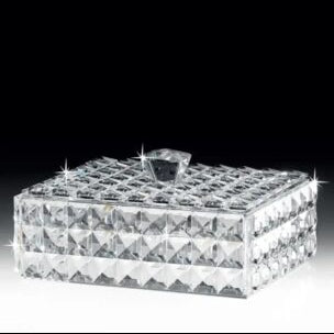 Decorative Crystal Jewellery Box