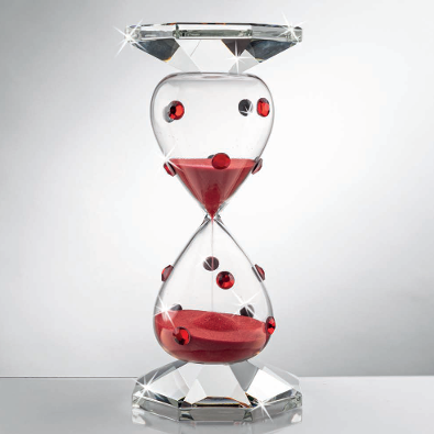 Crystal Hour Glass