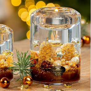 Glass Tealight Candle Holder
