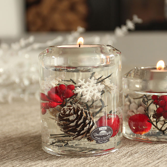 Glass Tealight Candle Holder