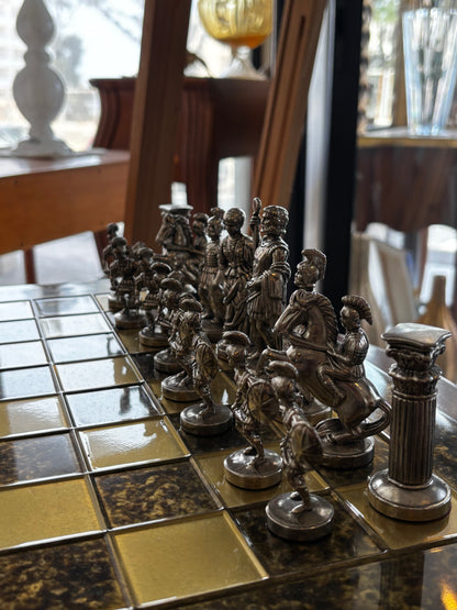 Gold Large Chess Set