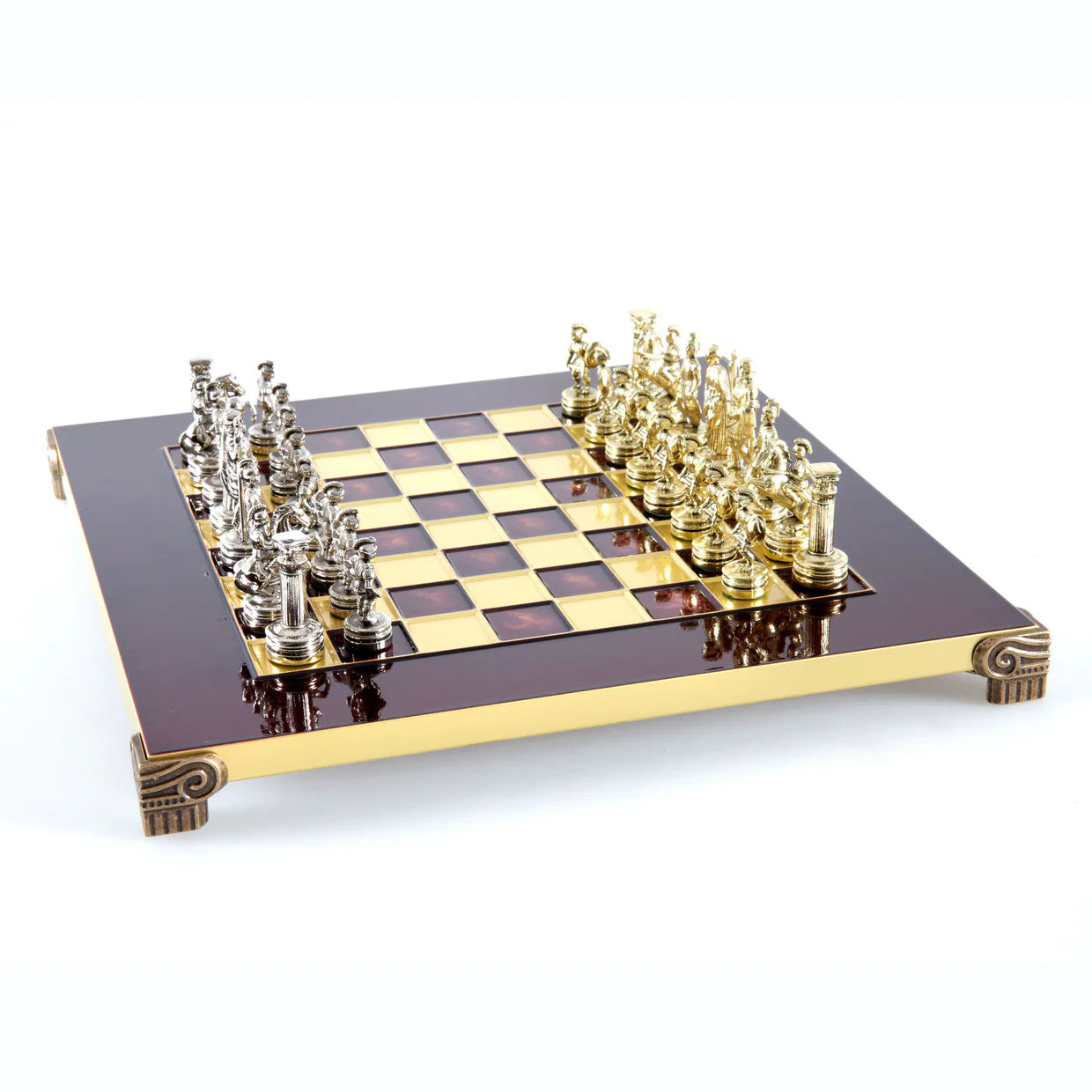 Red Large Chess Set