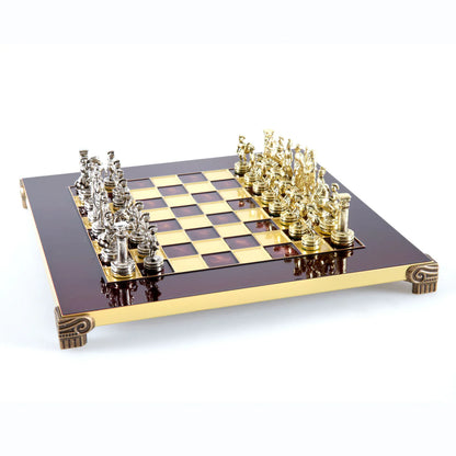 Red Large Chess Set