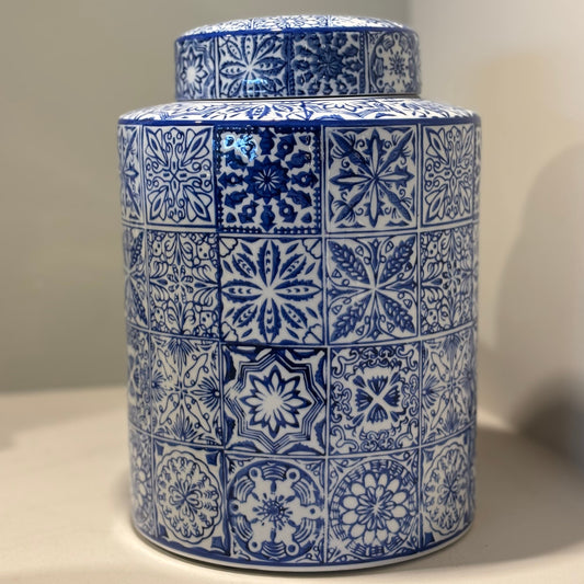 Blue & White Ginger Jar