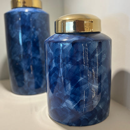 Blue Ginger Jar