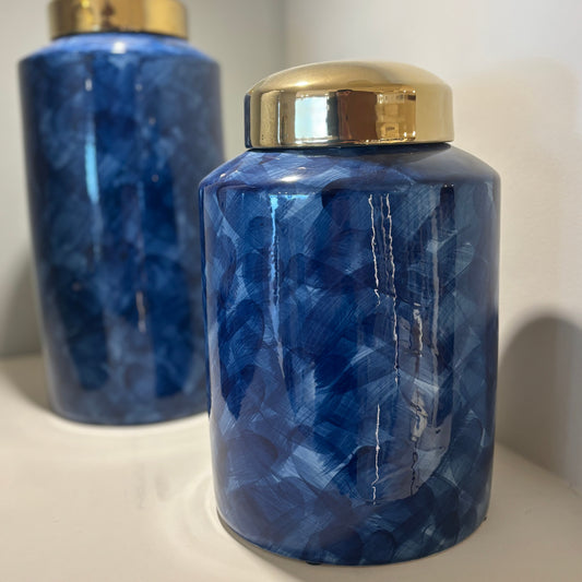 Blue Ginger Jar