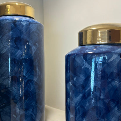 Blue Ginger Jar