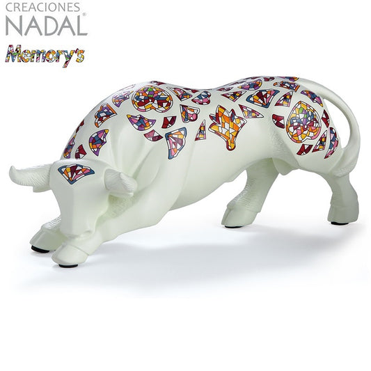 Bull White Decor (Big)