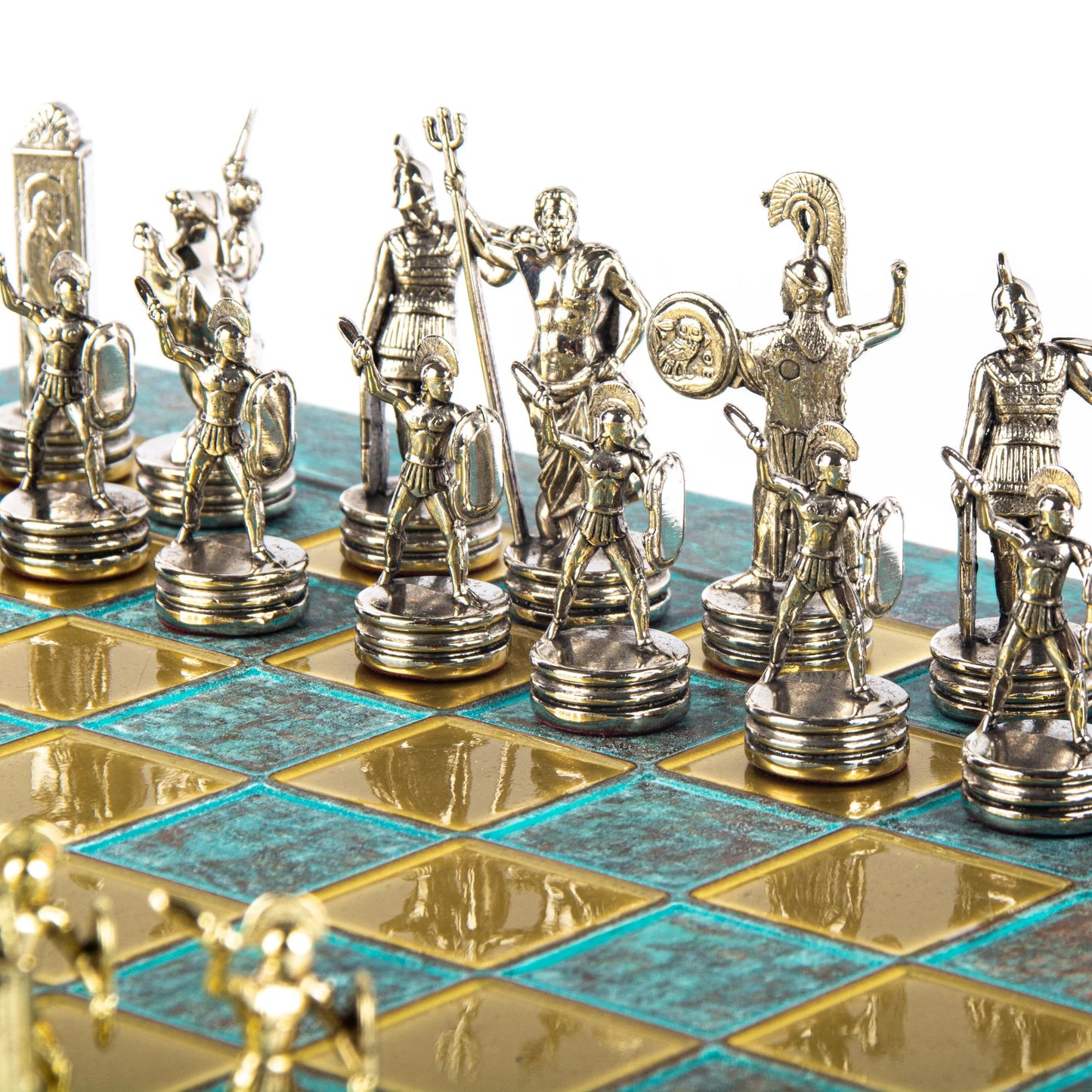 Bronze Medium Chess Set