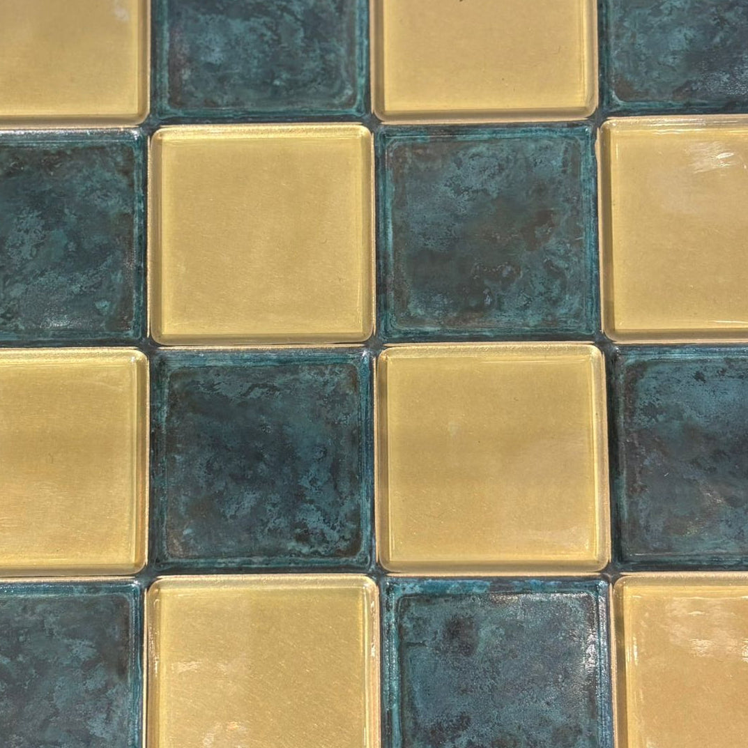 Bronze Medium Chess Set