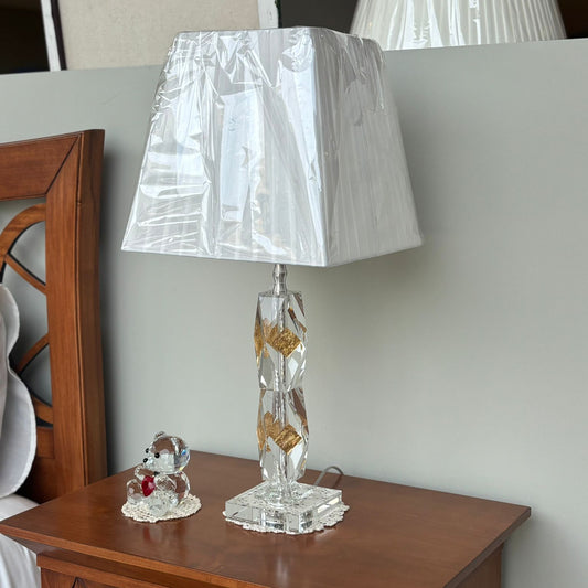 Luxury Crystal & Gold Decorative Lamp