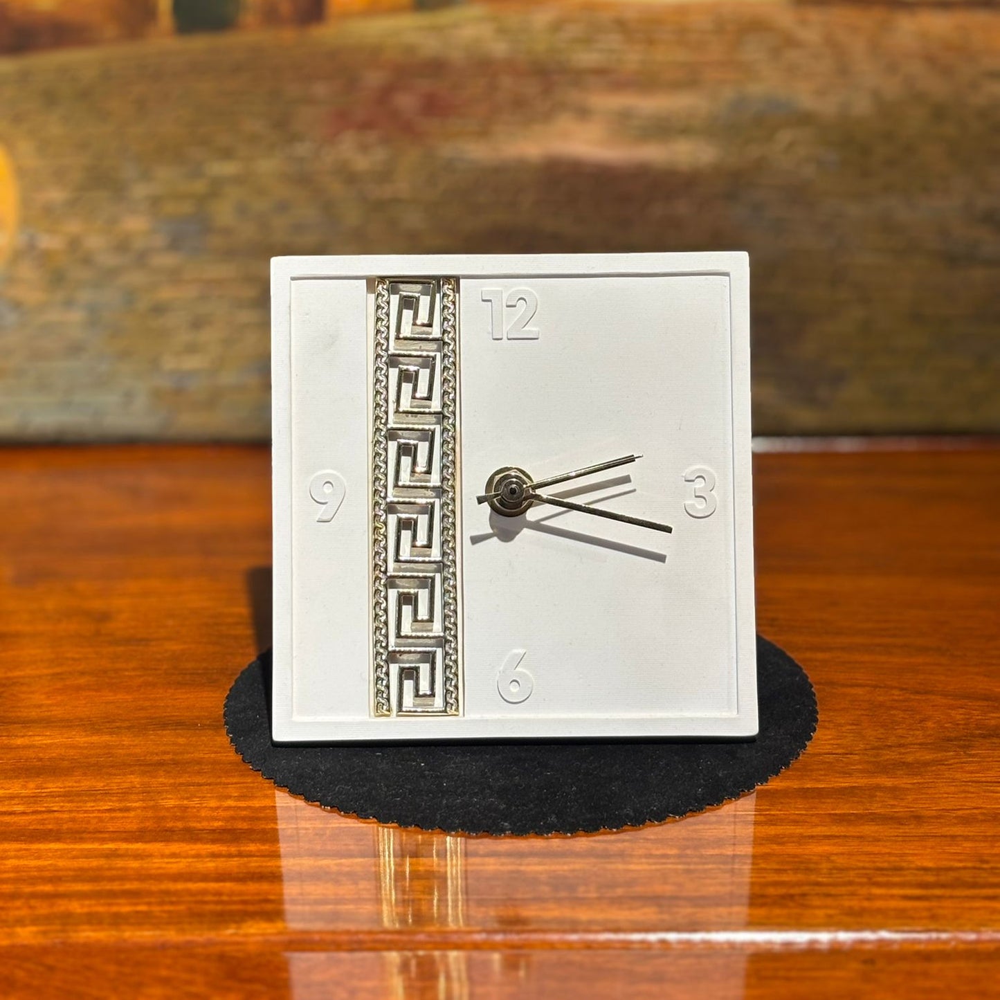 Alabaster Clock