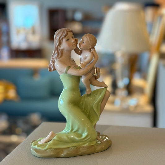 Glazed Mother & Child