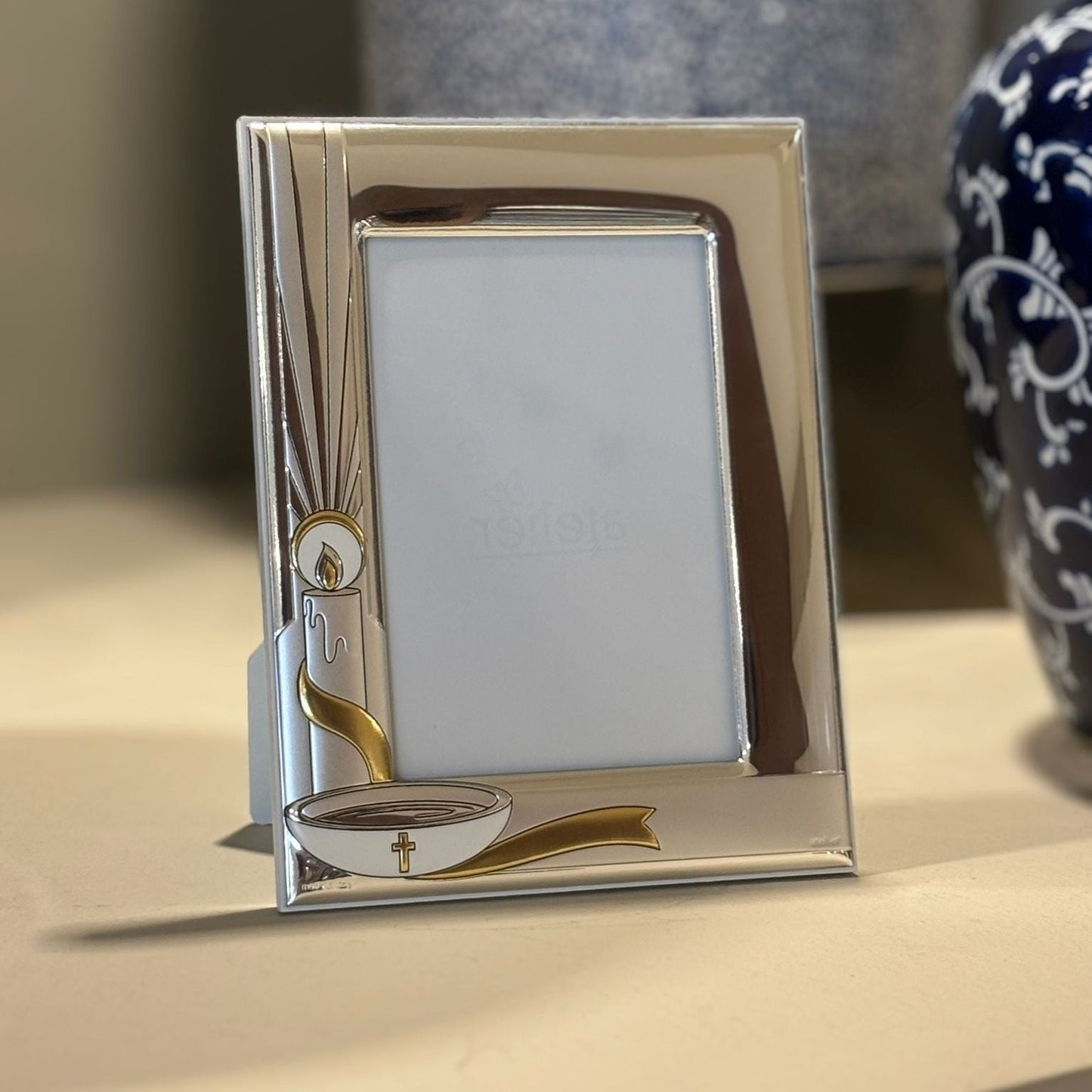 Baptism Silver Photo Frame