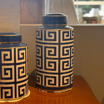 Blue & White Ginger Jar