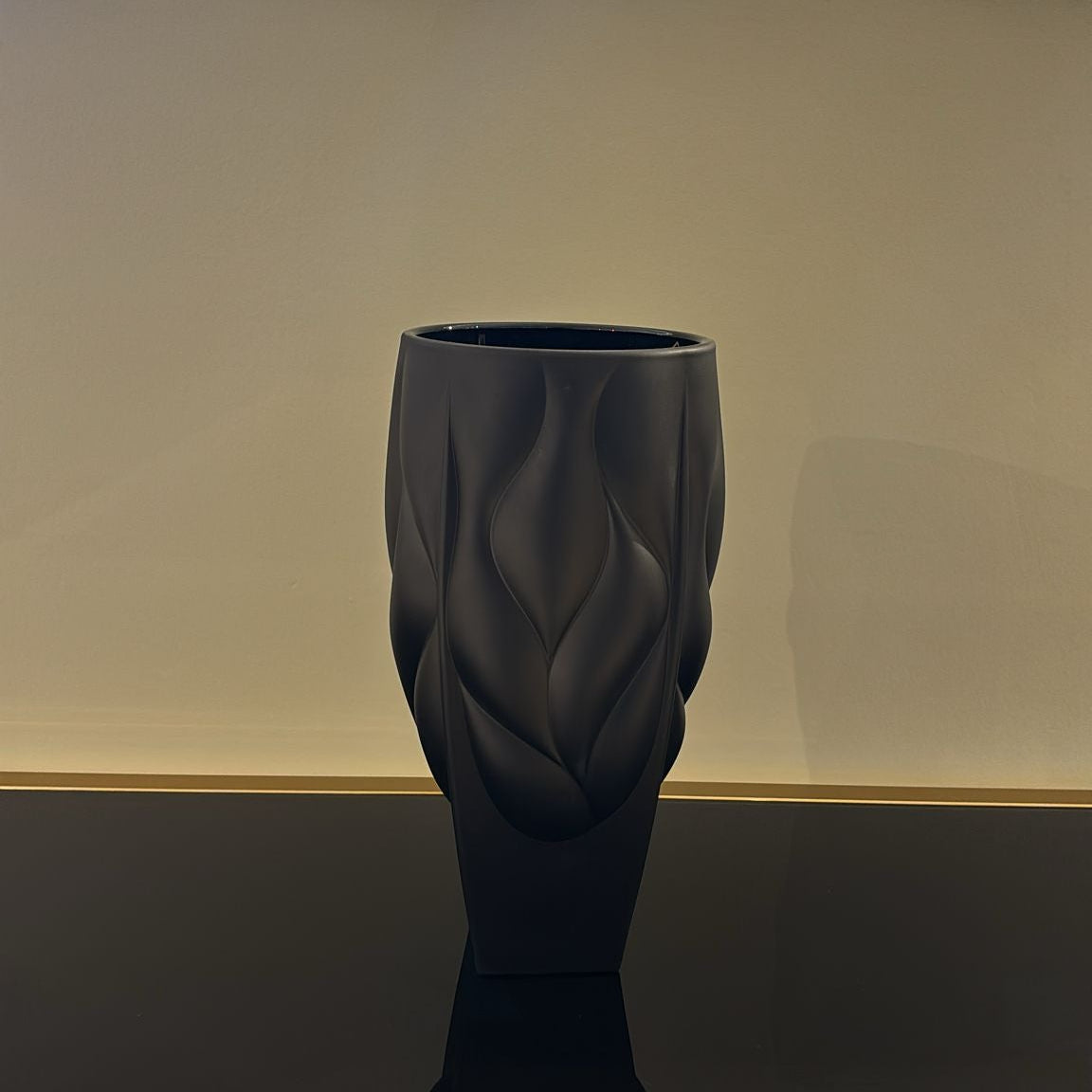 Bamboo Vase Type 2 With Black Satin
